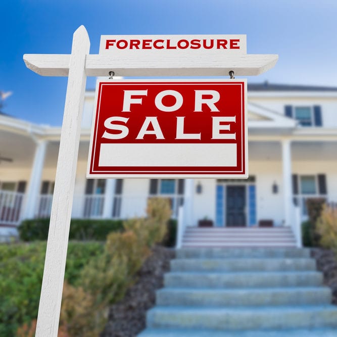 Foreclosure real estate agent